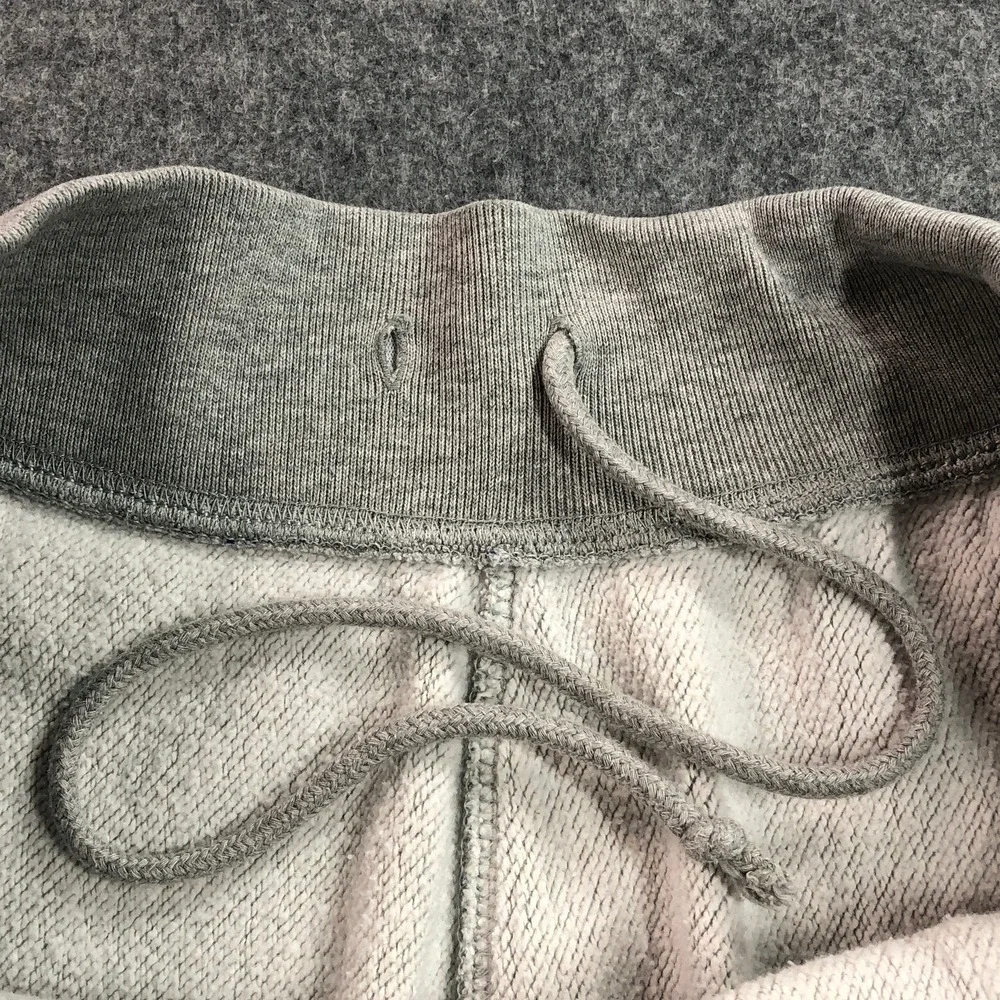 Champion Mens Reverse Weave Sweatpants XL Gray All Over Logo Print Joggers